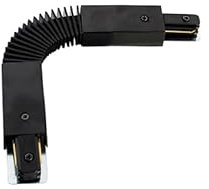 Qazqa Schienenbeleuchtung Zubehör für Schienensystem - Iconic Jeana - Schwarz, 29.5cm,