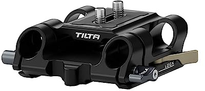 Tilta Piastra di base universale LWS da 15 mm compatibile con Panasonic S5 II/IIX con chiave a brugola leggera e durevole - nero TA-UBP-B
