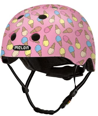 Melon Leichter und Cooler Kinderfahrradhelm für Jungen und Mädchen mit maximalem Schutz