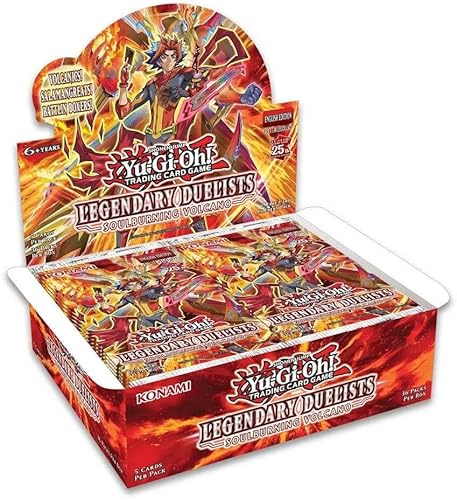Yu-Gi-Oh! Juego DE Cartas COLECCIONABLES - Duelistas Legendarios: Volcán Quema-Almas (Idioma ESPAÑOL)