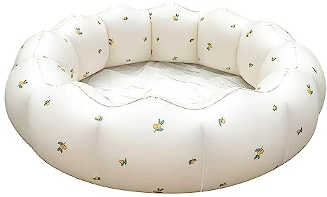 Piscina gonfiabile per bambini, 90 cm, piccola piscina per bambini, piscina rotonda, pieghevole, vasca gonfiabile, piscina gonfiabile, piscina per balcone