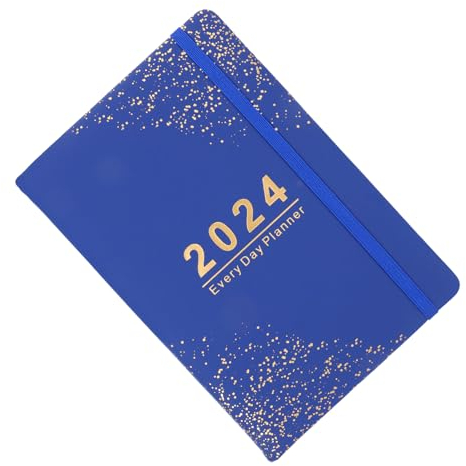 AOKWAWALIY Monatsplaner 2022-2023 2023 Agenda Buch Büro Die Liste PU-Leder Planer 2022-2023 2022 Planer