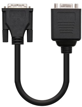 Brightium Cavo biforcatore DVI a VGA 20 cm, tipo DVI/M-2xHDB15/H, ideale per collegare dispositivi con diversi tipi di connessione.