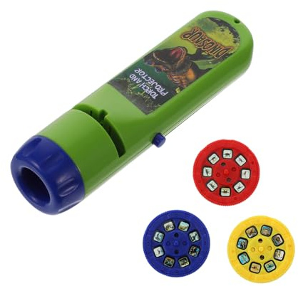 Didiseaon Lampe Torche Dinosaure Projecteur Garçon Fille Éducatif Veilleuse Garçon Fille