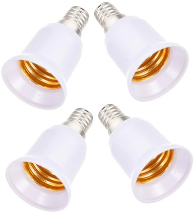 MUELODSIC 4pezzi Adattatore per Lampadina Convertitore per Portalampade Sostituzione di Parti di Lampade Adattatore per Luci per Casa e Ufficio