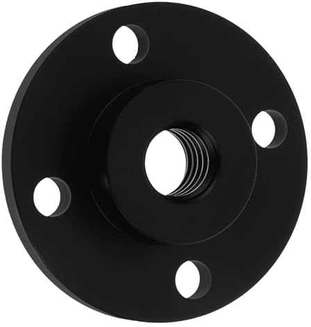 ABOOFAN Aluminium mikrofon wandhalterung Flansch Gewinde Mikrofonhalter für Tisch Wandmontage Vielseitiger Halter für Mikrofonclips Schwanenhals und Projektor audioequipment