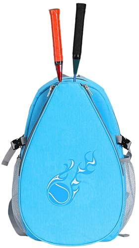 Badminton-Rucksack – große Kapazität, stabile Sporttasche, funktionale Schultertasche, tragbarer Tennisausrüstungs-Organizer für Teenager, Erwachsene, Schule, Fitnessstudio, Praxis, Reisen