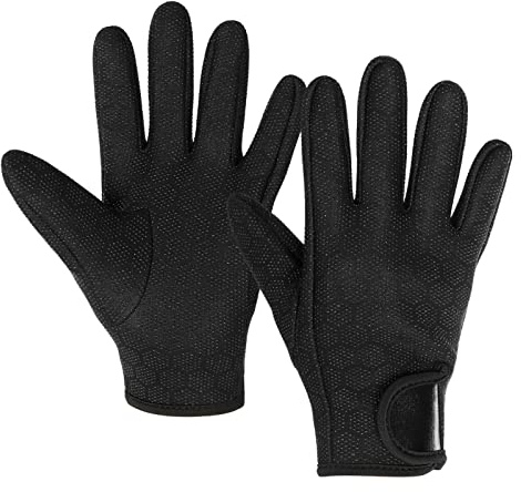 KFGISD, Guanti da sub, guanti da nuoto, da donna e da uomo, antiscivolo, for snorkeling, nuoto, surf, vela e kayak.,Guanti da immersione(XL)