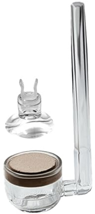 vreplrse Multifunktionell kolsyrediffusor för fisktank Tyst mini-glas CO2-diffusor lämplig för hydroponik och akvarier Akvariumkolsyre CO2, Rensa, 20x70mm