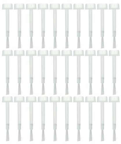 ibasenice Pinceles para Esmalte de Uñas 200 Piezas, Cepillos Largos Redondos Cerdas Suaves, Herramienta Práctica para Manicura Profesional y Uso Personal, Accesorios para Esmalte en Gel
