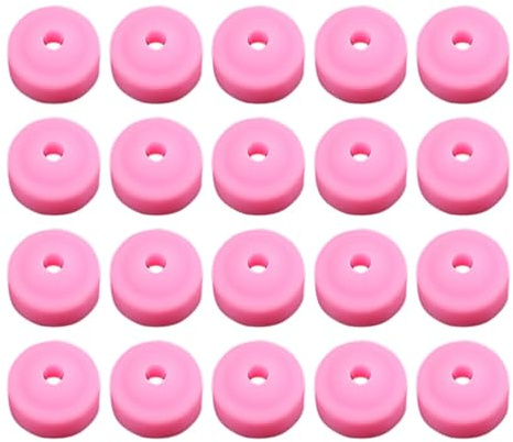 BESTonZON Schleifkopfkappen 30 Stück Silikon Staubschutz für Nagelfräser Leicht zu installieren für Maniküre und Nagelkünstler