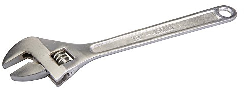 Silverline WR55 Rollgabelschlüssel 450 mm Länge, 50 mm Backenweite