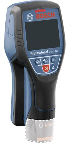 Bosch Professional 12V System Ortungsgerät D-tect 120 (ohne Akku, max. Ortungstiefe Kunststoffrohre/Holzunterkonstruktionen/spannungsführende Leitungen/Eisenmetalle: 60/38/60/120/120 mm, L-Boxx)