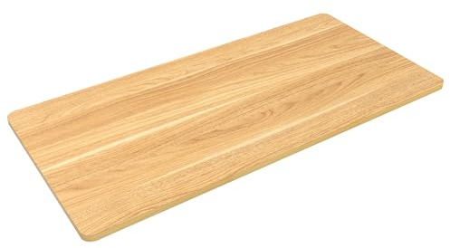 FLEXISPOT Whole Piece 48x30 Desktop 1 Thickness Height Adjustable Desk Rectangular Tabletop Maple Board (48INCH Maple Top)