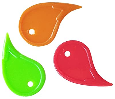 1 x tragbarer Kunststoff-Brieföffner, Schneidzubehör, Haushalt, tragbar, Kunststoff, Auspacken X8U6 Werkzeuge, Koffer, Sli-Schlüsselanhänger