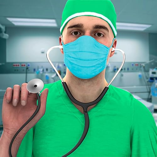 Notarzt-Simulator-Chirurgie-Klinik-Spiel: ASMR-Pickel- und Gesichts-Makeover-Behandlung – Zahnarzt-Krankenschwester-Krankenhauspflege-Chirurgie-Spiel für Kinder