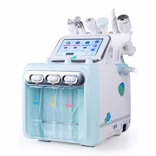 Elitzia Hydro Dermabrasion Hydrofacial Massage 6 in 1 Multifunktions-Schönheitsmaschine Hautreinigung Straffung Verjüngung Falten entfernen für Salon ETLB248
