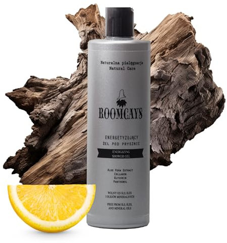 Duschgel für Männer, Herrenduschgel mit natürlichen Inhaltsstoffen, frei von SLS und Mineralölen, Waschgel mit Aloe-Vera-Extrakt und Kollagen, 400 ml (1, 1 Duschgel)