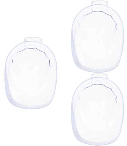 NOLITOY 3piezas Bowl De Remojo Para Manicura Recipiente Para Ablandar Cutículas y Retirar Esmalte Para Salones y Uso Casa