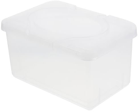 JOINPAYA Wipes Box Aus Kunststoff Tragbarer Wischbehälter Mit Deckel Für Babytücher Und Haushalt Vielseitiger Spender Für Feuchttücher Tissue Und Kosmetik Praktisch Für Zuhause Und