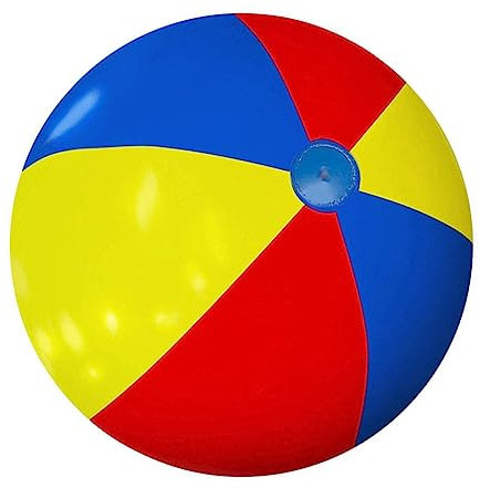 ifundom 1stück Aufblasbarer Strandball Aus Großer Wasserball Für Pool Strand Und Garten Interaktives Spielzeug Für Junge Mädchen Für Sommerpartys Und Outdoor-Spiele