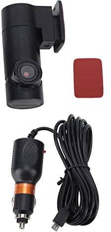 Mini telecamera per auto con registratore WiFi 1080P FHD, visione notturna, registrazione in loop, monitor di parcheggio per auto, design compatto, facile da installare