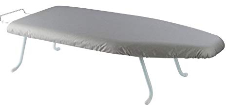 Sewing Online Table Top Ironing Board with Iron Rest | 78 x 32 cm | Compact Folding Steam Iron Table with Folding Legs | Space Saving & Light-weight Ideal for Apartments, Caravan, and Travel - 012122