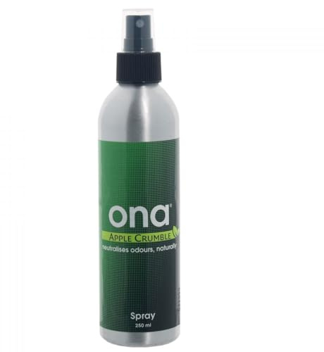 ONA Spray Apple Crumble 250 ml - luktneutraliserare, ta bort lukt säkert, naturligt och permanent