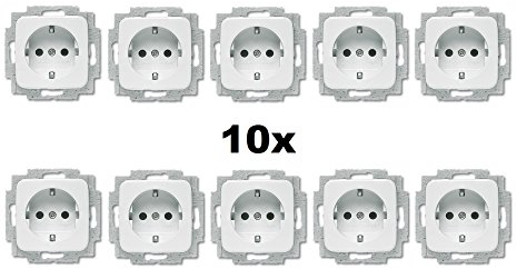 Busch-Jaeger Steckdosen-Einsatz aws 20 EUC-214 (10er)