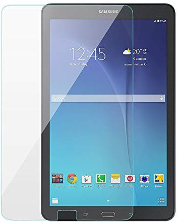 REY Pack 2X Pellicola salvaschermo per Samsung Galaxy Tab E 9,6 T560, Pellicole salvaschermo Vetro Temperato 9H+, di qualità Premium Tablet