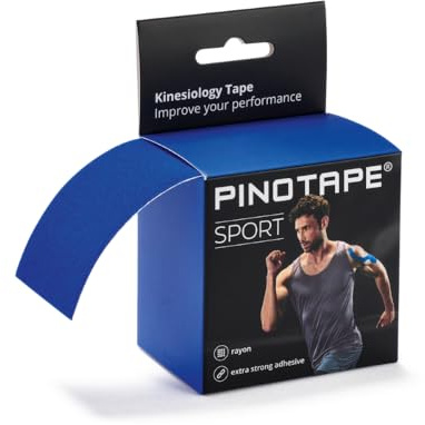 Pinotape Sport Kinesiologisches Tape 5 cm x 5 m Dunkelblau