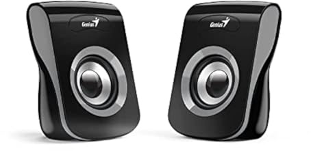 GENIUS ALTAVOCES 2.0 SP-Q180, USB, IRON GREY