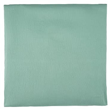 KraftKids Bezug für Wickeltischauflage Doppelkrepp Grün Jade breit 60 x tief 70 cm passend für Waschmaschinen-Aufsatz von KraftKids