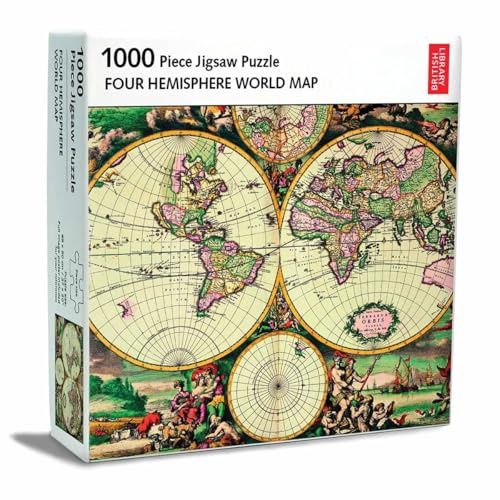 British Library World Map 1000 Piece Jigsaw Puzzle