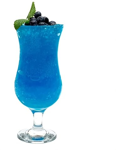 Vikko Lot de 12 verres à cocktail Hurricane Pina Colada, 375,6 g, durables qui passent au lave-vaisselle