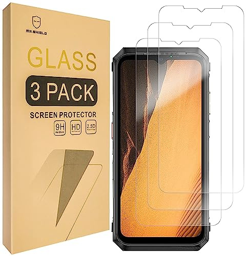 Mr.Shield Schutzfolie für Ulefone Power Armor 19/Power Armor 19T Schutzglas | 3-Stück Schutzglasfolie 9H Härte, HD Klare Displayschutzfolie