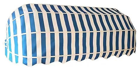 Tende da Sole Pieghevoli per Porte e finestre Tenda da Sole Retrattile in Tessuto di Poliestere Copertura per baldacchino Ingresso per Patio Cafe Riparo Resistente all'Acqua UV