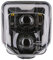 bamotoop LED Scheinwerfer für Husqvarna 2014-2023 701 Enduro 701 SuperMoto FE250 FE350 FE450 FE501 FE501S TE150 TE250i TE300i (schwarz)