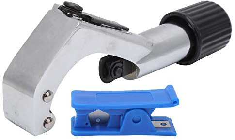 FLEXMAN Handlebar Cutter and Oil Tube Cutter, Aluminum Alloy Oil Tube Cutter Bikes Rubber Oil Tube Pipe Cutting Tool for Bikess Front Forks, Handlebars, Seatposts