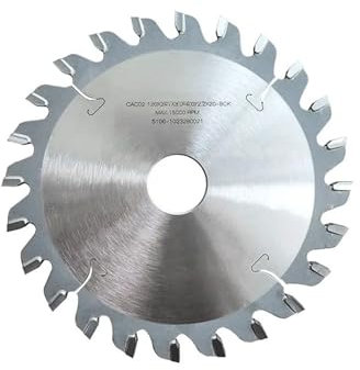 Hookurity Circular Sawing Bladeing Carbide TCT 120mm Circular Panel Sliding Table Sawing Bladeing for Cutting MDF Melamine Particleboard Chipboard Wood Board Scoring Sawing Bladeing(20mm)
