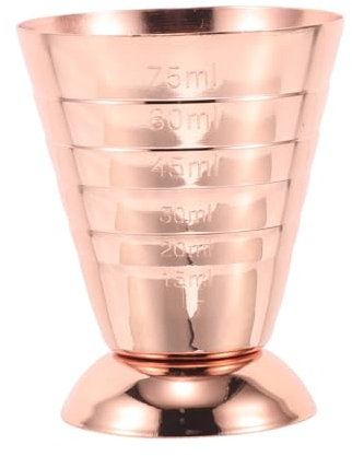 FUNNETOYU Jigger De Acero Inoxidable Para Cócteles Medidor De Herramienta De Bartending Japonés Para Medir Bebidas Casa y Bar Accesorio De Coctelería Profesional