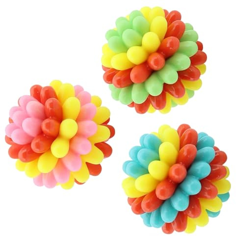 Hundbollar för tuggare Valp Små MedelRaser Berikning Motion | Tandvårdsbollar För Aggressiva Tuggare Berikande rörelselek mot tristess, håller dem sysselsatta, valptillbehör, för