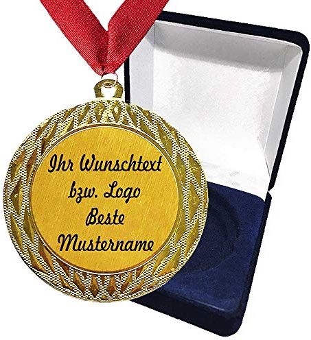 Larius Group Medaille Orden 60 Jahre zusammen Diamanthochzeit Diamantene Hochzeitzeit (mit Wunschtext und Schachtel)