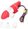 Niedrigprofil Bilgepumpe 1100GPH/4160LPH Automatische Bilgenpumpe mit Wasserstandserkennung | DC12V 360° Rotation Wasserpumpe für Boot, Wohnmobil, Schwimmbäder, Horizontal/Vertikal