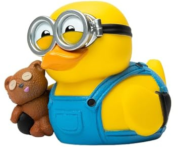 TUBBZ Box-Ausgabe Bob Sammler-Vinyl-Gummiente Figur - Offizielles Despicable Me 4 Minions Merchandise - Fernsehen, Filme & Videospiele