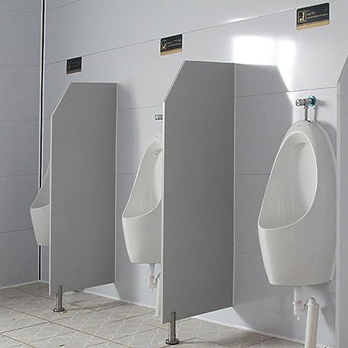 Urinal-Bildschirm, Toilettentrennwand, öffentliche Gesundheitstrennwand, Urinal-Sichtschutz, bodenstehende Trennwand, Urinal-Schallwand, Wandteiler für Hotels/Büros/Bars (Farbe: 3 Stück)