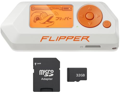 Flipper Zero Starter Kit - Flipper Zero | Scheda MicroSD da 32 GB | Dispositivo Multifunzione Portatile per Appassionati di Tecnologia