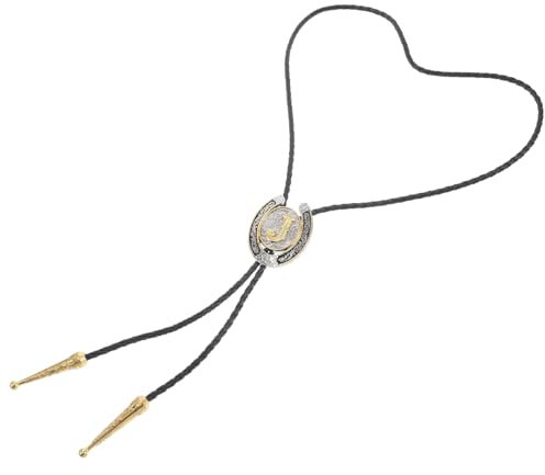 VALICLUD Cravate Bolo Cowboy Fer à Cheval U, Style Western pour Homme