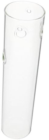 HANABASS Transparente Glas-wandvase Zum Aufhängen Hydroponischer Pflanzentopf Klare Glasdekoration Für Blumen Wandblumentopf Raumspartalent Für Wohn Bürodekoration