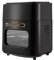 YNAADYH Friggitrice Olio, Friggitrice Cestello Rotante, Macchine Friggitrici 8/15 Litri, Grande Capacità Air Rider Elettrico Touch Screen, Friggitrice Elettrica Touch Screen (15L nero)